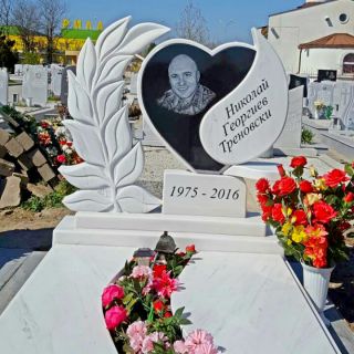 Надгробен паметник от гранит и мрамор Модел 197